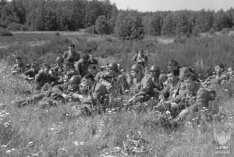 Fot. 75. Pododział na przerwie w zajęciach.